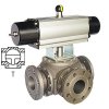 Three-way tap 84TTT - DN 80, T drilling
