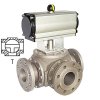 Three-way tap 86TTT - DN 100, T bore