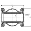 Hadicové ventily QVF - DN200