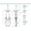 Plattenschieber L20VEST - DN150