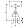 Gate valves ART34 - 4"