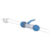 Ball valve with 3-piece screw connection and couplings G3/4" 20 mm