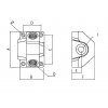 End box G3/4" - 2 x G1/2"