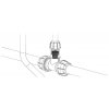 Reduction internal thread G1/2", external thread G1 1/2" with o-ring