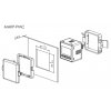 Adapter for panel mounting with display cover MAKP-PMC