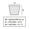 Vroubkovaný klínový řemen QD4A-0747