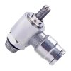 Rotary throttle valve with slot for screwdriver MNSPG-3812