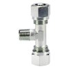 T-Stück mit unterem konischen Außengewinde 6/4 - R 1/8"