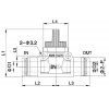 Shut-off valve with ventilation 8 - 10
