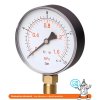 Manometer stranový -1/15 bar - 100 mm - 1/2"