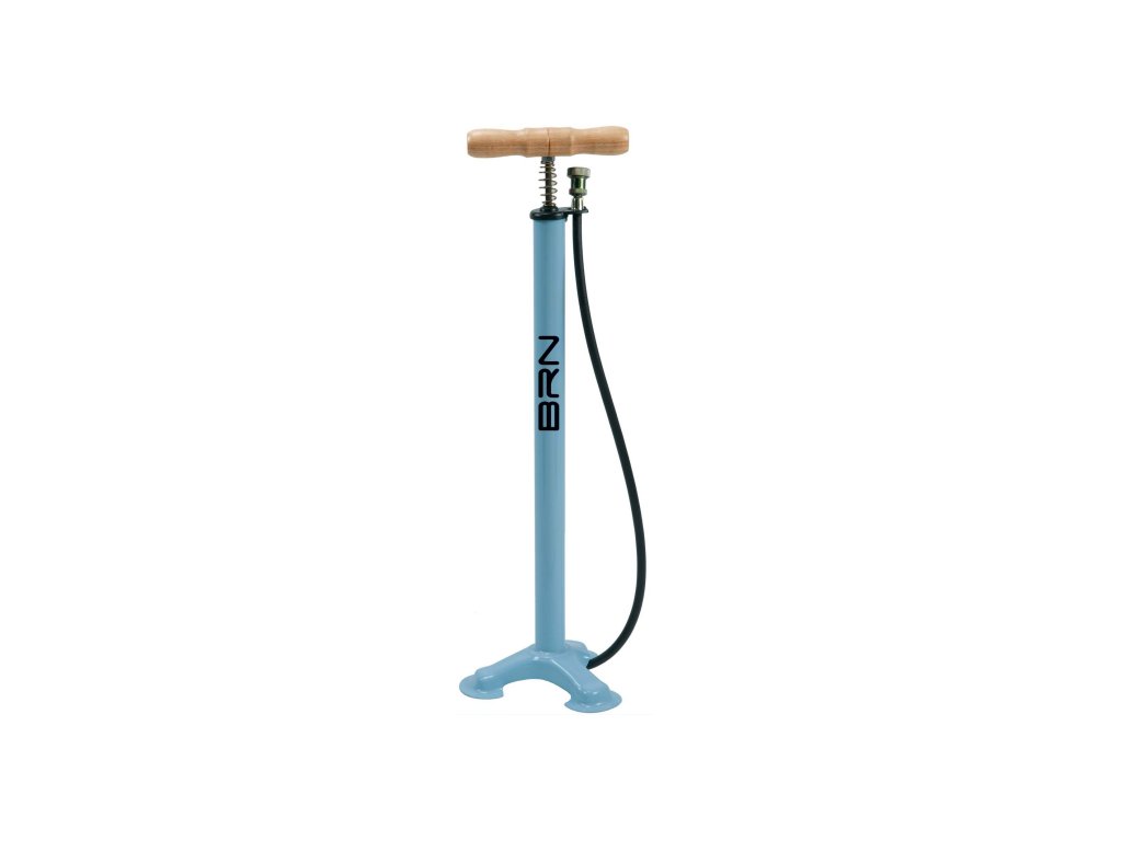 Hustilka BRN VINTAGE FLOOR PUMP modrá