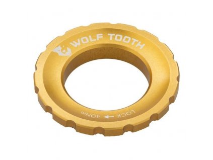 WOLF TOOTH matice Centerlock Rotor zlatá