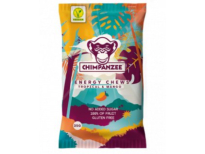 CHIMPANZEE  ENERGY CHEWS Tropical Mango 35g