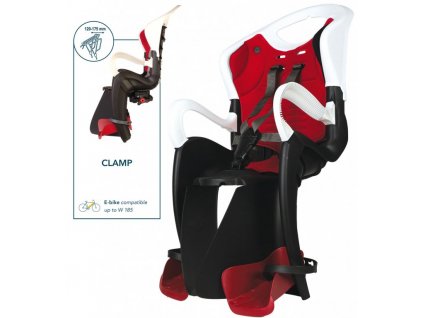 sedačka Bellelli TIGER clamp nosičová červená