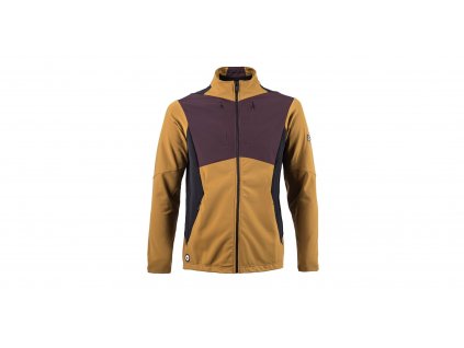 FT MEN'S CROSS POINT JACKET GOLDEN/WINE/BLACK