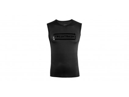 FT MEN'S CONVERT JERSEY NO SLEEVE TRUE BLACK (Velikost L)