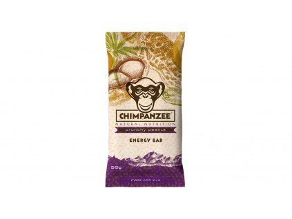 CHIMPANZEE  ENERGY BAR Crunchy Peanut 55g