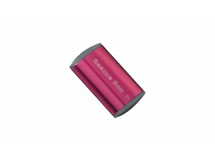 TOPEAK schránka RESCUE BOX + samolepící záplaty červená