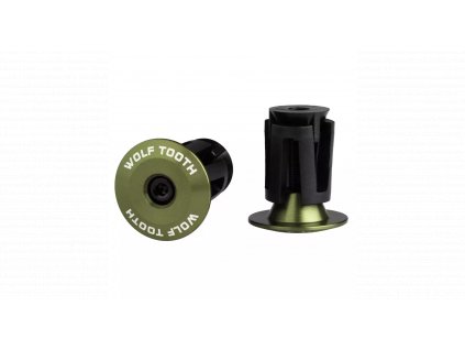 WOLF TOOTH koncovky BARPLUG aluminium/olive