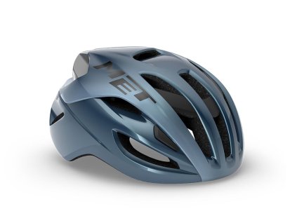 MET přilba RIVALE MIPS navy stříbrná -58/61