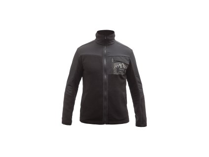 FT UNISEX FLEECE JACKET BLACK (Velikost XL)