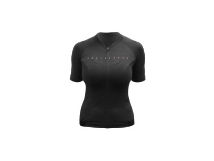 FT WOMEN'S LITE MERINO JERSEY TRUE BLACK (Velikost XL)