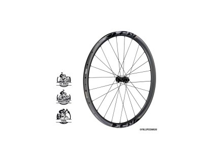 FSA zapletená kola MTB KFX i25 148 29" XD B3