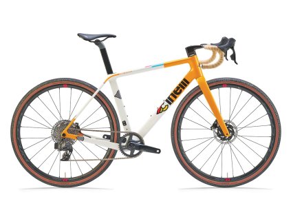 Jízdní kolo CINELLI KING ZYDECO 2 - ORANGE SAFARI RIVAL XPLR ETAP AXS, KOMUTER.cz