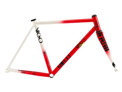 Rám CINELLI VIGORELLI STEEL 80s Team Red White, KOMUTER.cz