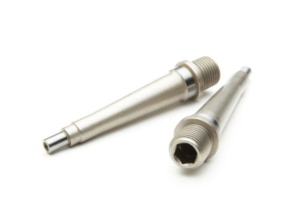 RACE FACE náhradní díl PEDAL AXLE KIT, TURBINE, AXLES/NUTS