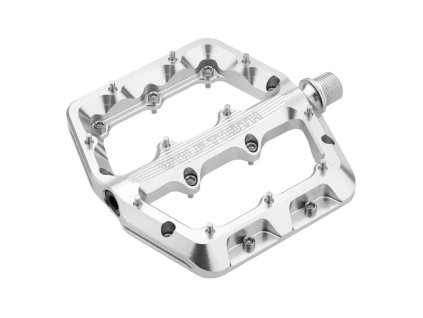 WOLF TOOTH pedály WAVEFORM stříbrná S