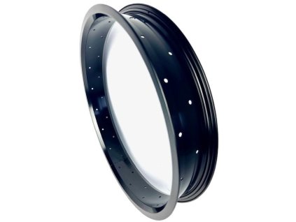 Alu ráfek 20" 70 mm saténová černá, KOMUTER.cz