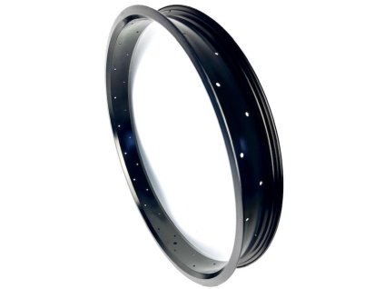 Alu ráfek 26" 70 mm saténová černá, KOMUTER.cz