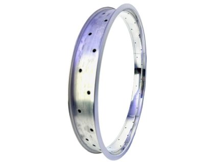 Alu ráfek 26" 67 mm, dvoustěnný, leštěný, KOMUTER.cz