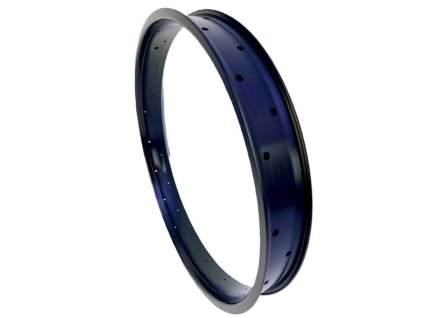 Alu ráfek 24" 67 mm, dvoustěnný, saténová černá, KOMUTER.cz