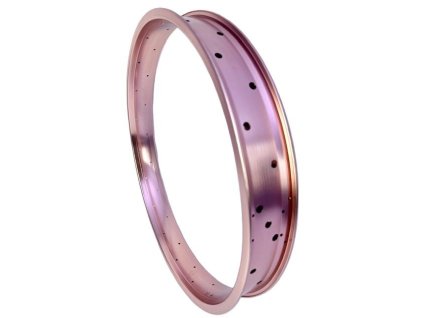 Alu ráfek 24" 67 mm, dvoustěnný, měděná, KOMUTER.cz