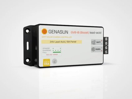 Genasun GVB-8 Pb / Lead Acid 24 Volt MPPT, KOMUTER.cz