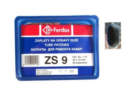 záplaty Ferdus ZS 9 32x16 50ks