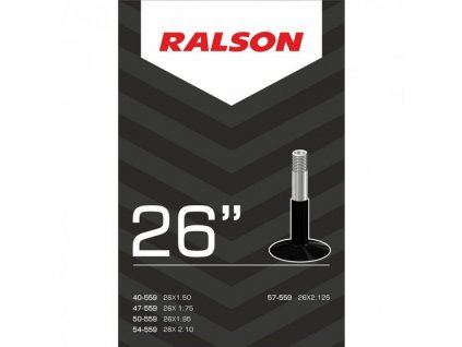 duše RALSON 26"x1.75-2.125 (47/57-559) AV/31mm