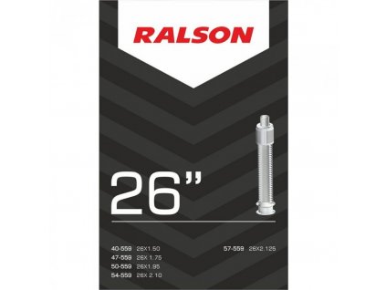 duše RALSON 26"x1.75-2.125 (47/57-559) DV/22mm