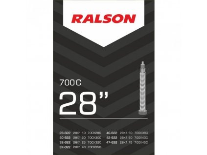 duše RALSON 28"x1.10-1.45 (28/47-622) FV/33mm
