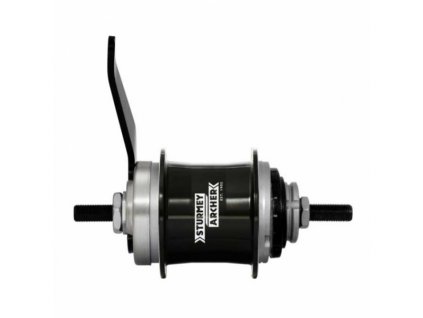 torpedo Sturmey-Archer S1C 32d ALU černý