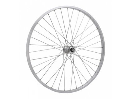 kolo zapletené 26" 559-21 přední 36 děr stříbrné Union/CnSpoke