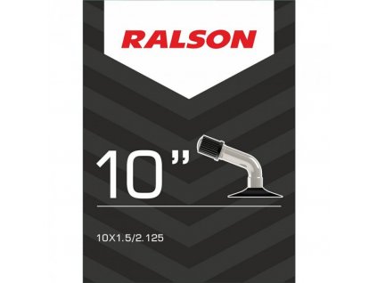 duše RALSON 10"x1.5-2.125 AV/40mm zahnutí 45°