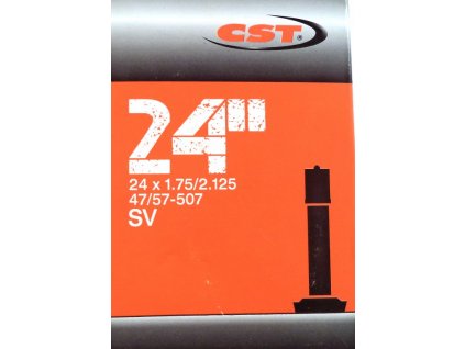 duše CST 24"x1.75-2.125 (47/57-507) AV/40mm