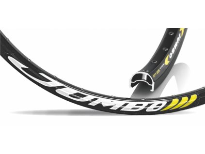 ráfek REMERX JUMBO 559x23 32děr černý 2nýt