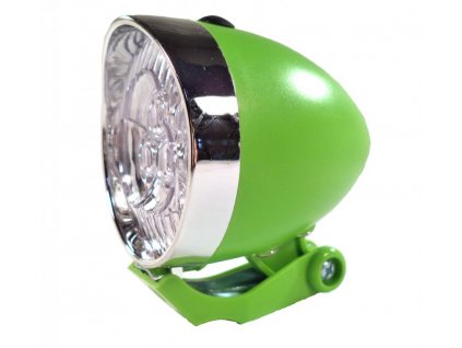 osvětlení přední 4RACE LF02 3 LED bateriové zelené