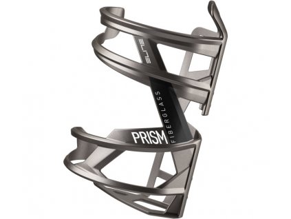 košík ELITE Prism Left titanium, černý graphic