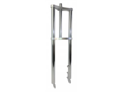 Extra široká dvoukorunková pevná vidlice chrom 66cm 1 1/8"