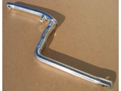 Jednodílné kliky 6" 152 mm, chrom